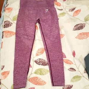 Gymshark Vital Seamless Leggings, Purple, Small